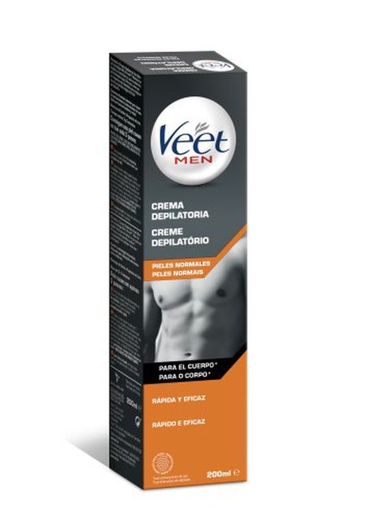 Crème dépilatoire Veet Men. 200 Normal