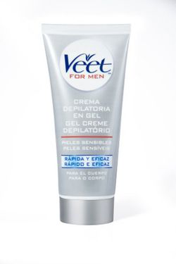 Crème dépilatoire Veet Men. 200 Sensible