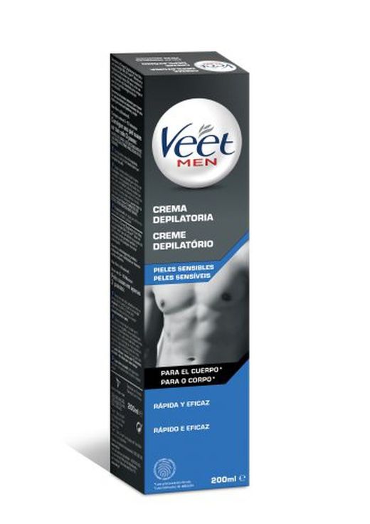 Crème dépilatoire Veet Men. 200 Sensible