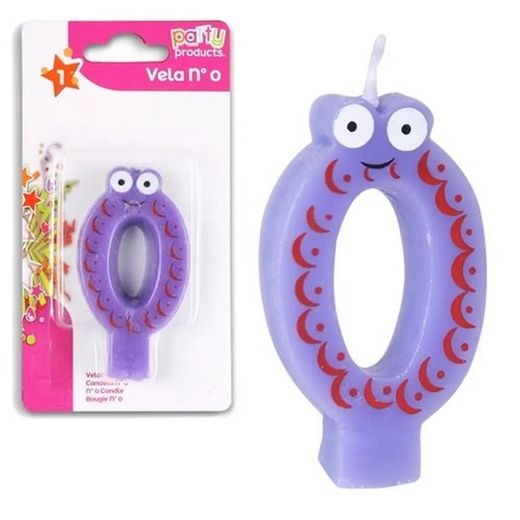 Vela de aniversário com olhos nº R-68539