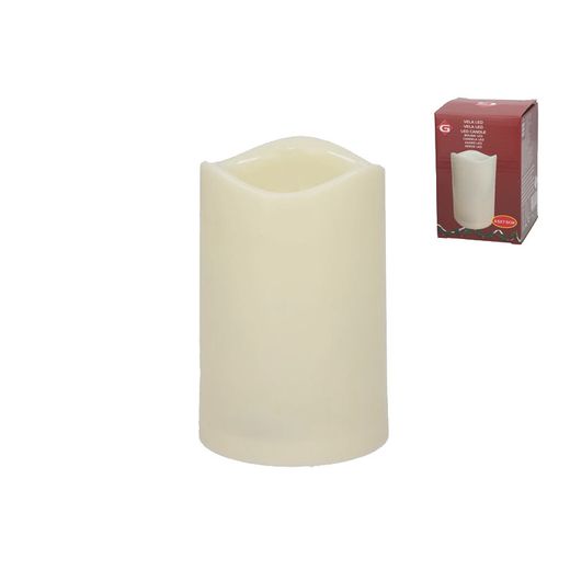 Vela Led 11.5X7.5 Cm.