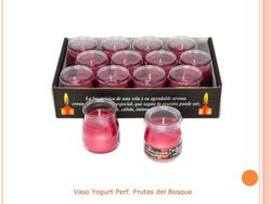 Espelma Perf.Yogurt Fruites del Bosc