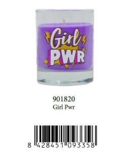 Vela de vidro Perf.Message'Grils Pwr'901807