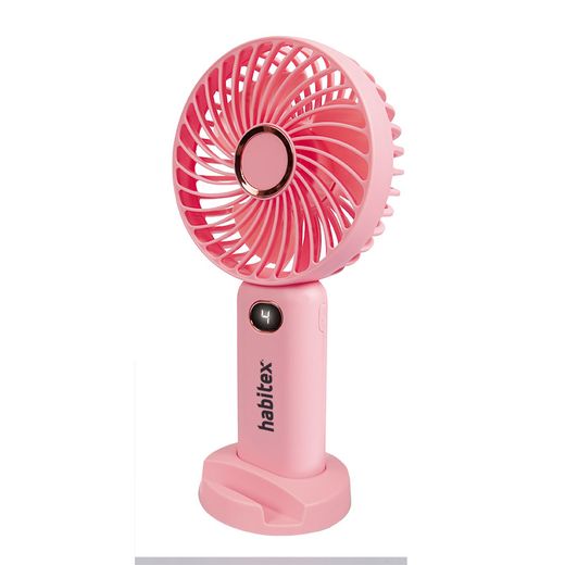 Ventilador De Mà Usb Habitex Rosa