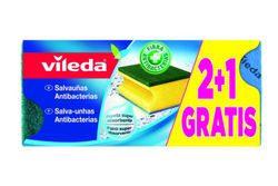Vileda Nail Saver Tampon à récurer Plus (2+1)