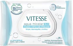 Lingettes démaquillantes à l'eau micellaire Vitesse (30)
