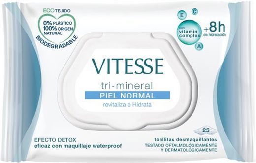 Lenços de maquiagem Vitesse para pele normal (30)