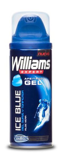 Williams Gel Afeitar 200 Ice Blue Blau