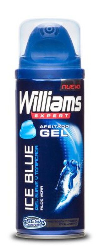 Williams Gel Afeitar 200 Ice Blue Blau