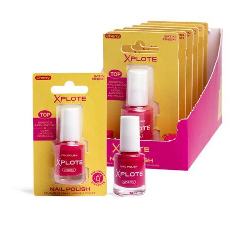 Xplote Laca U�As Cherry 6ml. R-12215
