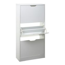 Zapatero Paret 3 Portes Blanc