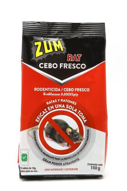 Appât frais Zum Rat Brodifacoum 150 g